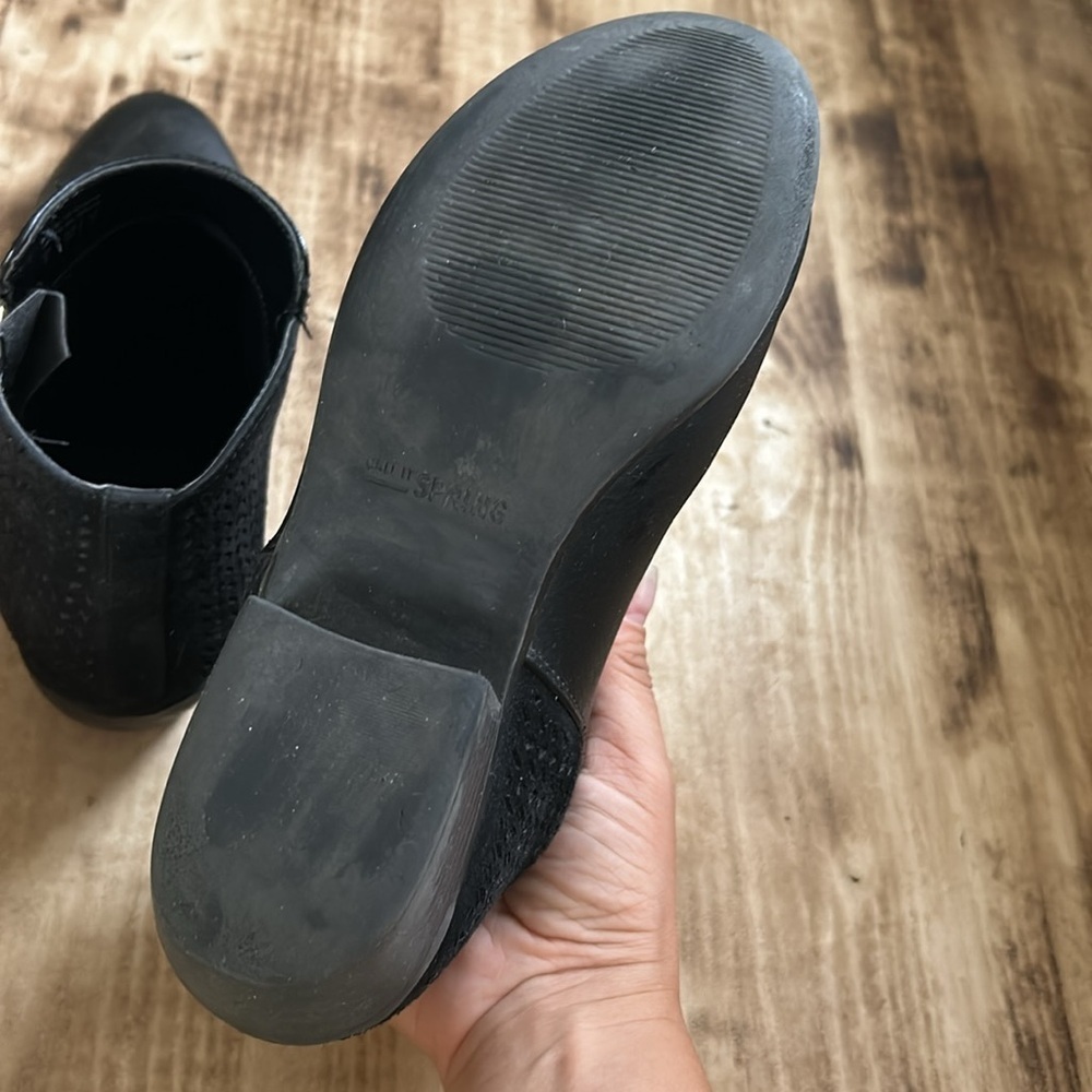 Call It Spring Black Ankle Booties - Picture 9 of 9